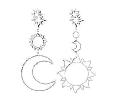 Boucle d'oreille croissant de lune earrings