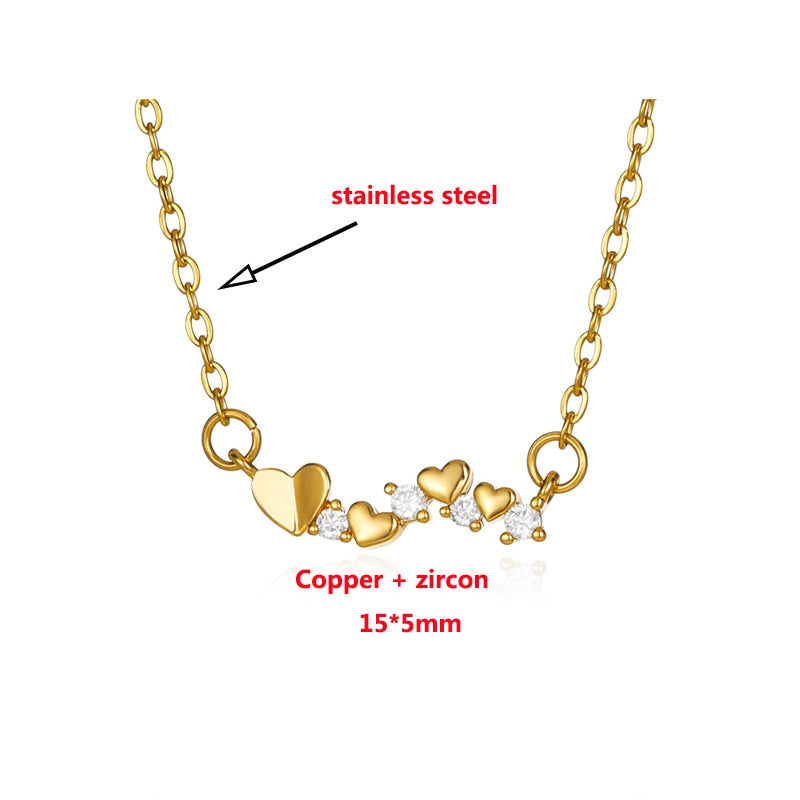 Stainless Steel Chain Women's Necklace