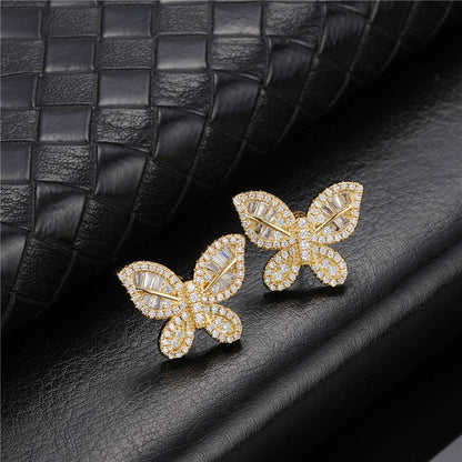 Heart Shape Zircon Stone Earring