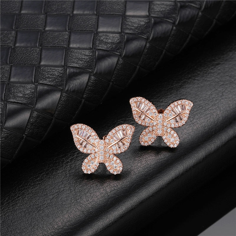 Heart Shape Zircon Stone Earring