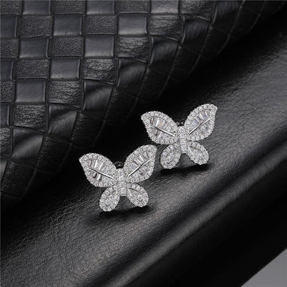 Heart Shape Zircon Stone Earring